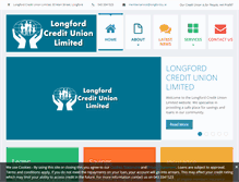 Tablet Screenshot of longfordcu.ie